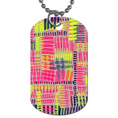 Abstract Pattern Dog Tag (one Side)