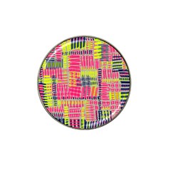 Abstract Pattern Hat Clip Ball Marker (4 Pack)