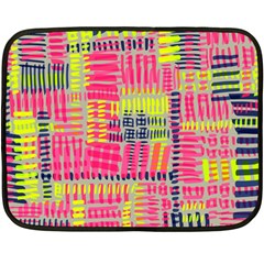 Abstract Pattern Double Sided Fleece Blanket (mini)  by Simbadda