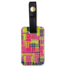 Abstract Pattern Luggage Tags (one Side) 