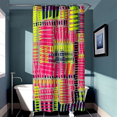 Abstract Pattern Shower Curtain 36  X 72  (stall) 