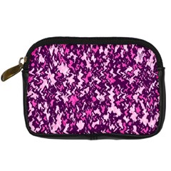 Chic Camouflage Colorful Background Digital Camera Cases