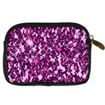 Chic Camouflage Colorful Background Digital Camera Cases Back