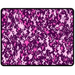 Chic Camouflage Colorful Background Fleece Blanket (medium)  by Simbadda