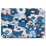 Fabric Wildflower Bluebird Large Doormat  30 x20  Door Mat