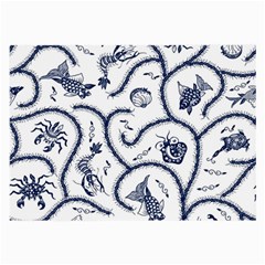 Fish Pattern Large Glasses Cloth by Simbadda