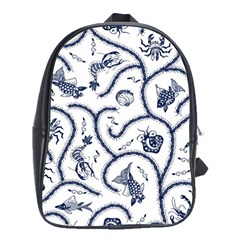 Fish Pattern School Bags(large) 