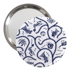 Fish Pattern 3  Handbag Mirrors