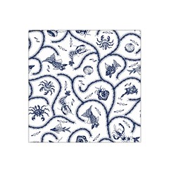 Fish Pattern Satin Bandana Scarf