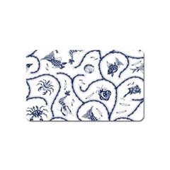 Fish Pattern Magnet (name Card)