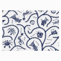 Fish Pattern Large Glasses Cloth (2-side)