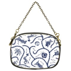 Fish Pattern Chain Purses (one Side) 