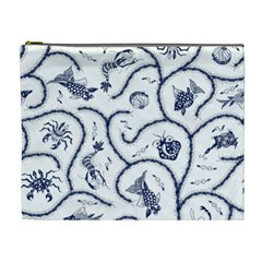 Fish Pattern Cosmetic Bag (xl)