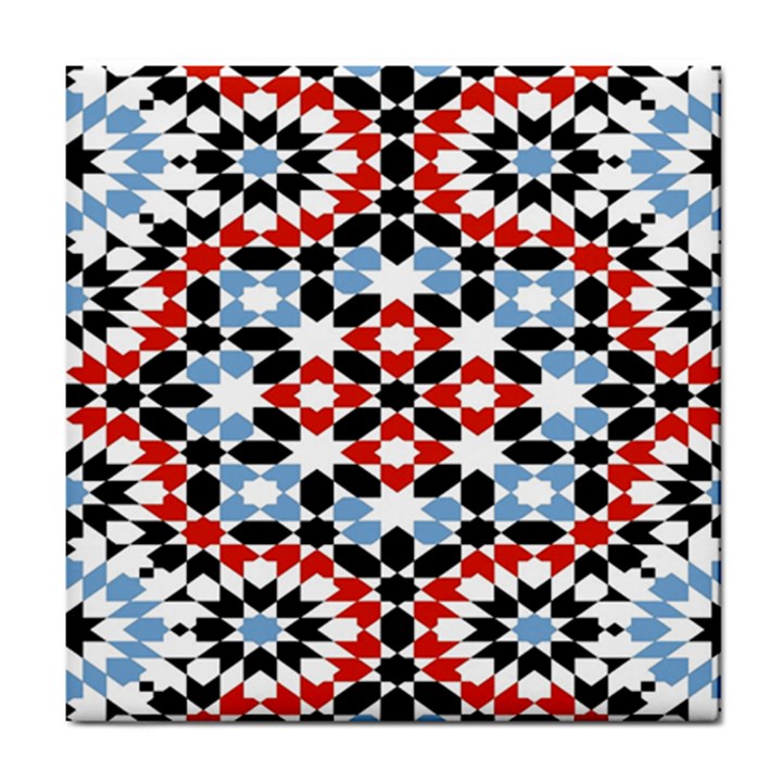 Morrocan Fez Pattern Arabic Geometrical Tile Coasters