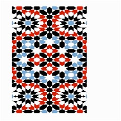 Morrocan Fez Pattern Arabic Geometrical Large Garden Flag (two Sides) by Simbadda