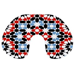 Morrocan Fez Pattern Arabic Geometrical Travel Neck Pillows