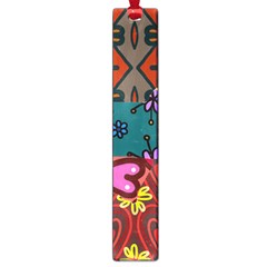 Patchwork Collage Large Book Marks