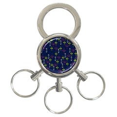 Vintage Unique Pattern 3-ring Key Chains by Simbadda