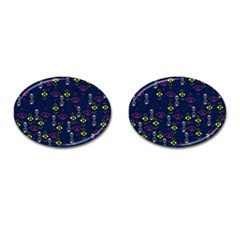 Vintage Unique Pattern Cufflinks (oval) by Simbadda