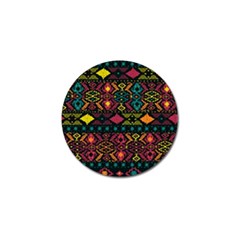 Traditional Art Ethnic Pattern Golf Ball Marker (4 Pack) by Simbadda