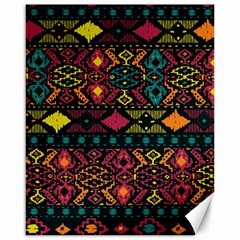 Traditional Art Ethnic Pattern Canvas 16  X 20  