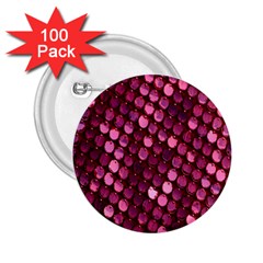 Red Circular Pattern Background 2 25  Buttons (100 Pack)  by Simbadda