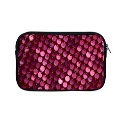 Red Circular Pattern Background Apple Macbook Pro 13  Zipper Case by Simbadda