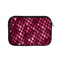 Red Circular Pattern Background Apple Macbook Pro 15  Zipper Case