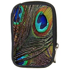 Peacock Feathers Compact Camera Cases