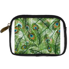 Peacock Feathers Pattern Digital Camera Cases