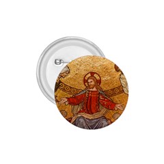 Gold Jesus 1 75  Buttons by boho