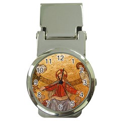 Gold Jesus Money Clip Watches