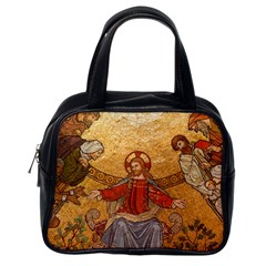 Gold Jesus Classic Handbags (One Side)