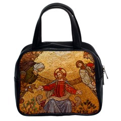 Gold Jesus Classic Handbags (2 Sides) by boho