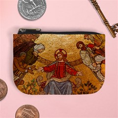 Gold Jesus Mini Coin Purses