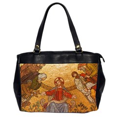 Gold Jesus Office Handbags (2 Sides)  by boho