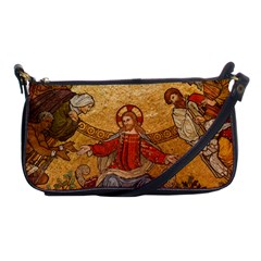 Gold Jesus Shoulder Clutch Bags