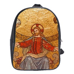 Gold Jesus School Bags (XL) 