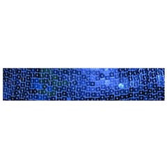 Blue Sequins Flano Scarf (small) by boho