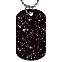 Black Stars Dog Tag (two Sides)