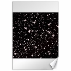 Black Stars Canvas 24  X 36 