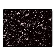 Black Stars Fleece Blanket (small) by boho