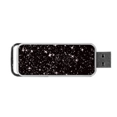 Black Stars Portable Usb Flash (two Sides)