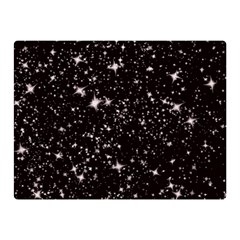 Black Stars Double Sided Flano Blanket (mini)  by boho