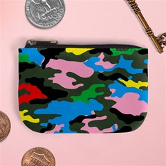 Rainbow Camouflage Mini Coin Purses by boho