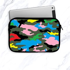 Rainbow Camouflage Apple Ipad Mini Zipper Cases by boho