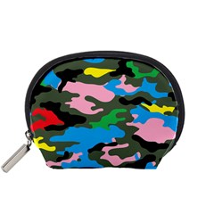 Rainbow Camouflage Accessory Pouches (small)  by boho