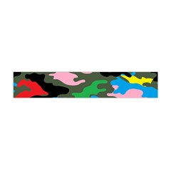 Rainbow Camouflage Flano Scarf (mini)