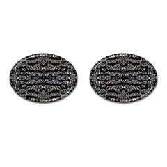 Black Diamonds Cufflinks (oval) by boho