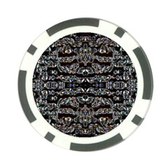 Black Diamonds Poker Chip Card Guard by boho